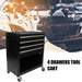 Heavy-Duty Rolling Metal Tool Cart