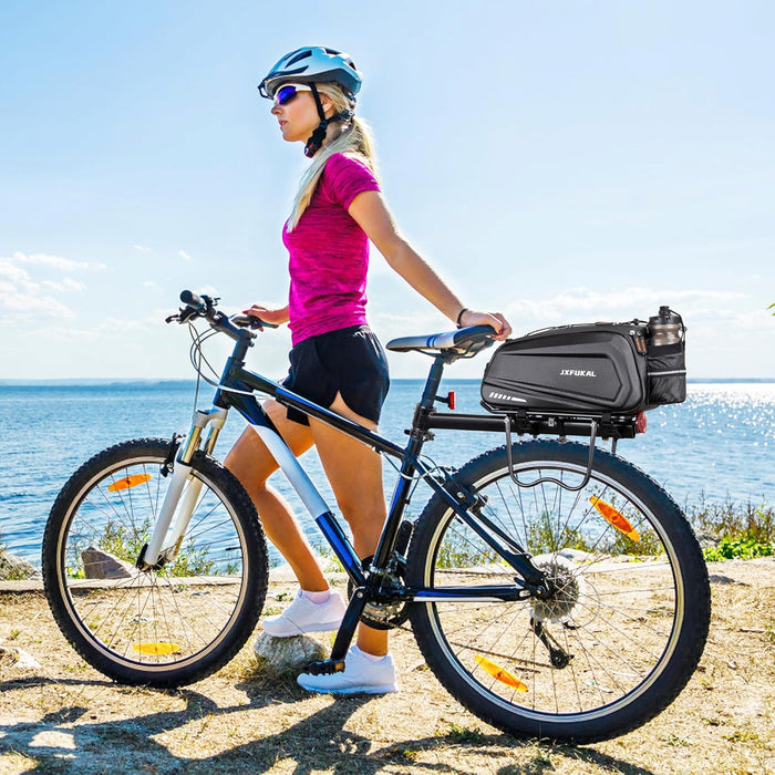 Bike Bags for Bicycle Rear Rack - 9.5L/17L/40L Hard Shell Ebike Bag