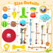 25 Pack Various Dog/Puppy Toys Set for Small & Medium Dogs