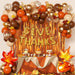 Give Thanks Foil Balloon Arch Kit for Thanksgiving Fall Party Decorations
