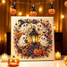 Halloween Ghost Pearl Diamond Art DIY Kit 3D Diamond Frameless (Ghost)