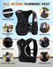 Running Vest for Women Men Hydration Vest with Soft Flask & Phone Holder