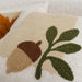 Cozy Fall 3D Acorn Embroidered Throw Pillow Cover 18x18, 1Piece