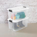 Ultra Latch Box with Lids for Home and Office, 70 Quart, 4-Pack