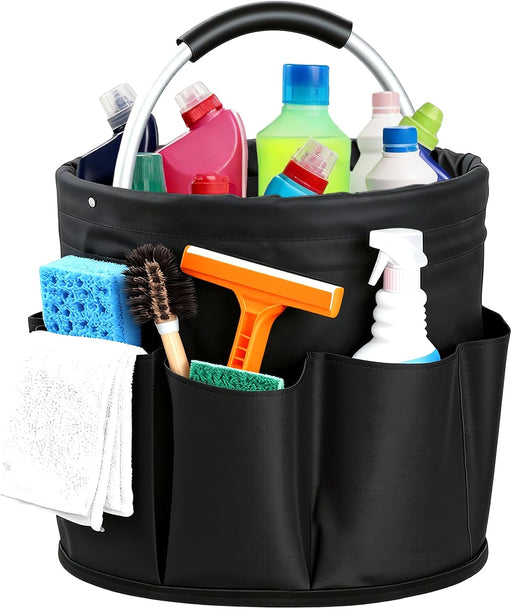 Cleaning Caddy with Handle, for Cleaning Supplies Organizer Bucket