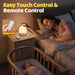 Egg Light for Nursery,10 Colors&Stepless Dimming Baby Night Light