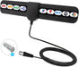 Digital Antenna for Smart TV Indoor,360°Reception,Support 4K 1080p, Antennas for Local Channels,Detachable Signal Amplifier-Signal Booster,10ft Coaxial HDTV Cable, Portable HD TV Antenna