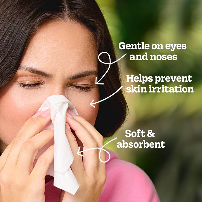 Ultra Soft Facial Tissues, 8 Cube Boxes, 80 Tissues per Box