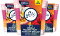 2in1 Scented Candle, Hawaiian Breeze & Vanilla Passion Fruit, 3 Count