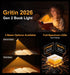 2026 Gen 2 Book Light for Reading- 30 Eye Caring Full Spectrum LED