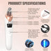 Blackhead Remover Pore Vacuum,Facial Pore Cleaner Blackhead Vacuum (Gold)