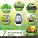Moisture Meter for Plants,7-in-1 Digital Soil Tester Kit