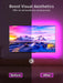 TV LED Lights, 11.5ft LED Lights for 32-55 Inch TV, RGB TV Backlight Behind with Remote, Music Sync Bluetooth APP Control Strip Lights USB Powered for Bedroom, PC, Gaming Monitor