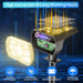Solar Lights Outdoor Waterproof - 6 Pack (Warm White)