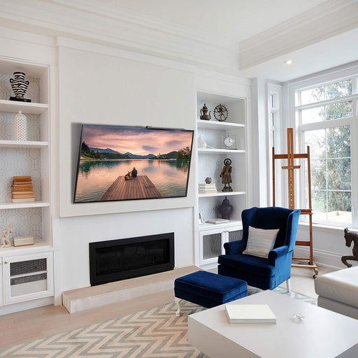 Tilting TV Wall Mount Bracket Low Profile for Most 23-60 inch LED LCD OLED, Plasma Flat Screen TVs with VESA 400x400mm W