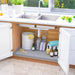 Waterproof Under Sink Mat 34" x 22", Silicone Mat Kitchen liner
