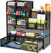 Mesh Pen Holder for Desk, Multi-Functional Pencil Organizer with Drawer, Desk Organizers and Accessories for Office Art 