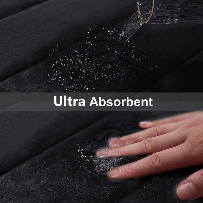 Memory Foam Bath Mat 30 x 20, Ultra Soft Absorbent Bathroom Rugs