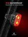 Bike Lights Super Bright, Rechargeable Bicycle Lights Set Multiple Modes, Waterproof Bike Lights for Night Riding/Cycling Safety, Front and Back Bike Reflectors Light, Long Battery Life