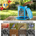 Bird Feeders for Outdoor Hanging, Assembly Required, 1-Min Easy Setup, Classic Courtyard Design, Attracting Cardinals Ch
