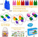 Kids 600pcs Set Building Blocks Construction Toy - Learning Playset STEM Educational Kit Child Branin Development Presch