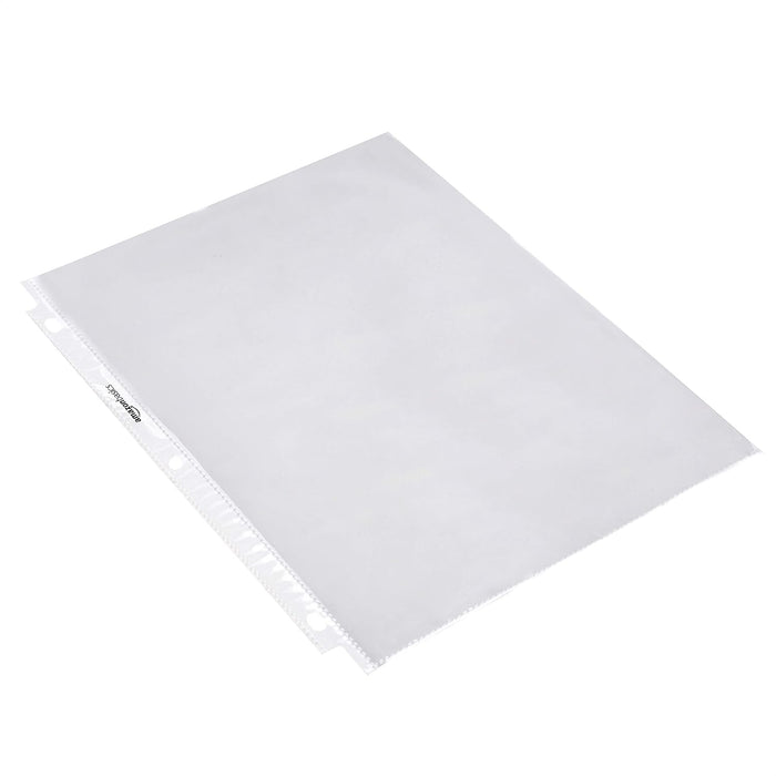 Sheet Protectors for 3 Ring Binder, Lightweight, Acid-Free, Clear Plastic Sleeves, Letter Size, 8.5 x 11 Inch, 100-Pack