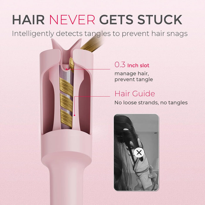 Automatic Rotating Curling Iron, CURLPRO Beach Waves Hair Curler