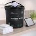 Yoga Mat Cleaner Wipes, EWG Verified, 400 Ct Plant-Based Lemongrass, Eucalyptus & Vinegar Wipes for Gym & Fitness Equipm
