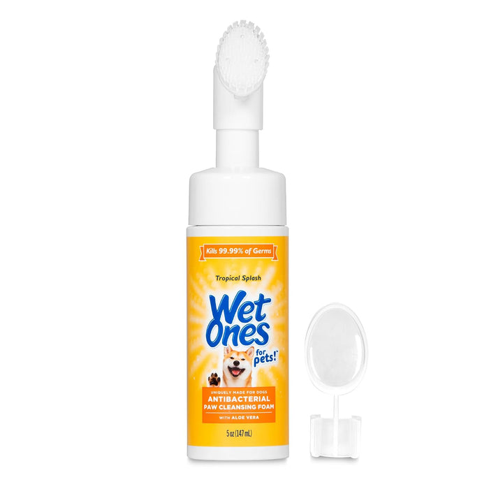 for Pets Foam Dog Paw Cleaner, Tropical Splash Scent, 5 Oz