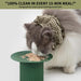 Cat Grooming Collar and Feeding Bib for Long Haired Cats, Anti-Stain Neck Band, Dog Ear Cover Snood for Cocker Spaniels