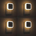Night Light, Night Lights Plug into Wall 4-Pack, Nightlight Plug in Night Lights, Dusk to Dawn Night Lamp Led Night Light for Bedroom, Bathroom, Hallway Warm White