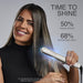 Shine Therapy 1 Inch Hair Straightener, Argan Oil & Keratin