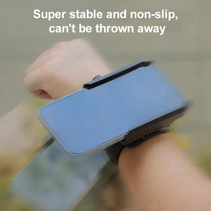 Multi-Function Phone Holder for Car 360 Rotation Wristband Mobile Support Universal Phone Stand for Sports Cycling Motorcycle