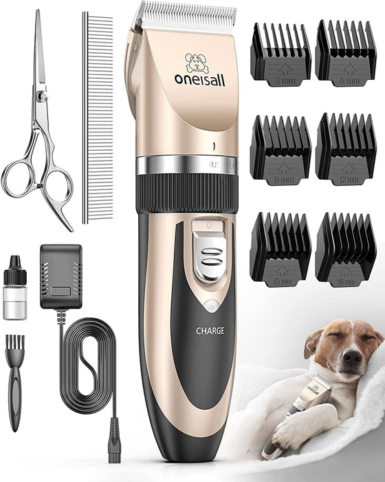 Low Noise Dog Clippers Grooming Kit for Dogs Cats Pets