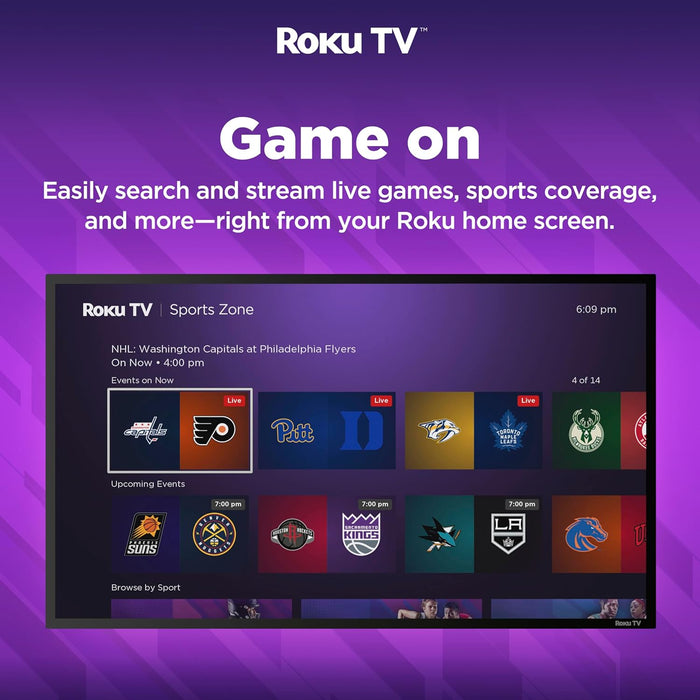 40-Inch Class A4 Series FHD 1080p Smart Roku TV with Alexa Compatibility (40A4NR) - Dolby Audio, Slim Bezel Design, Google Assistant