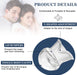 Tongue Stabilizing Device Mouthpiece - Anti-Snore Device, Reusable Snore Solution Stopper for Men/Women - AS01