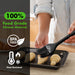 600℉ Heat Resistant Silicone Basting &Pastry Brushes, Black 2
