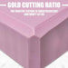 2 Pcs Yoga Blocks, 9x6x3 Inch Foam Blocks for Pilates