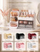 Large Makeup Organizer for Vanity Countertop, White
