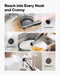 Wand™ Cordless Spin Scrubber, Electric Grout Brush, 12 Brush Heads