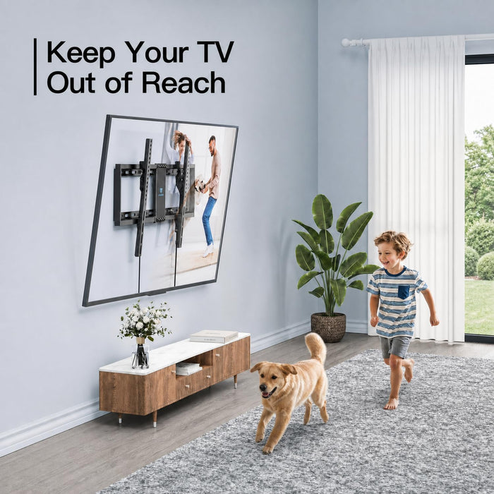 Tilting TV Wall Mount for 37–85 inch TVs up to 132 lbs