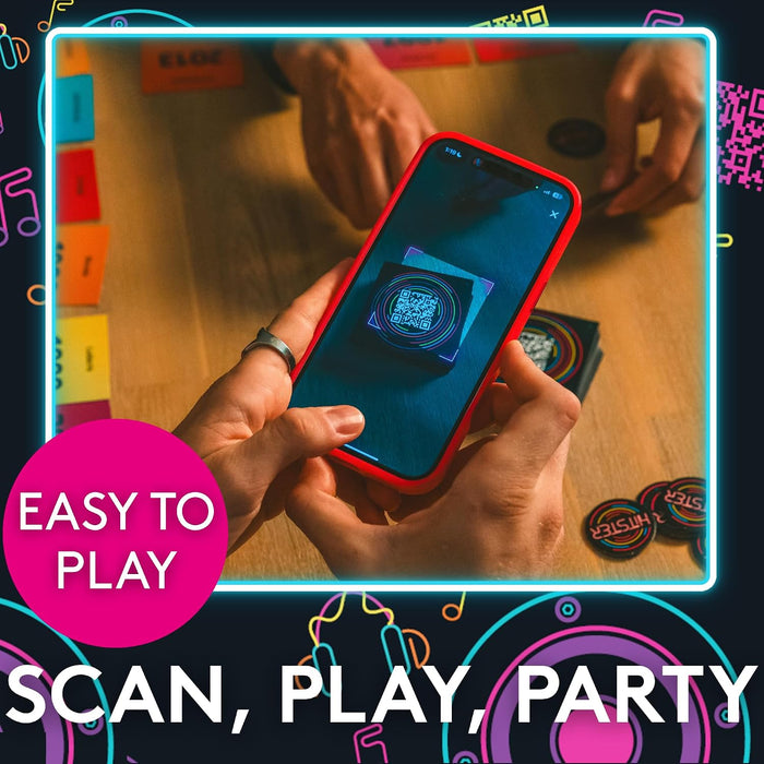 Hitster - The Music Fun Party Quiz Card Game, 2-10 Players - 300 Plus Iconic Music Hits - Great for Adult and Family Game Night