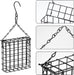 2Pcs Suet Bird Feeders, Outdoor Garden Cages for Outside Hanging