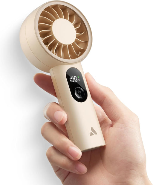 Mighty Portable Fan, Powerful Handheld Fan, USB Rechargeable