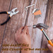 39-Piece Household Tool Set, Orange Hand Kit With Storage Case