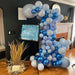 Blue Balloons Metallic Blue Balloon, 60Pcs 12Inch Chrome Blue Balloons Kit Macaron Light Pearl Navy Blue Latex Balloons 
