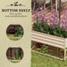 Galvanized Raised Garden Bed with Storage Shelf