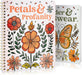 Beautiful Coloring Book Set of 2 for Adult Relaxation with Floral Designs