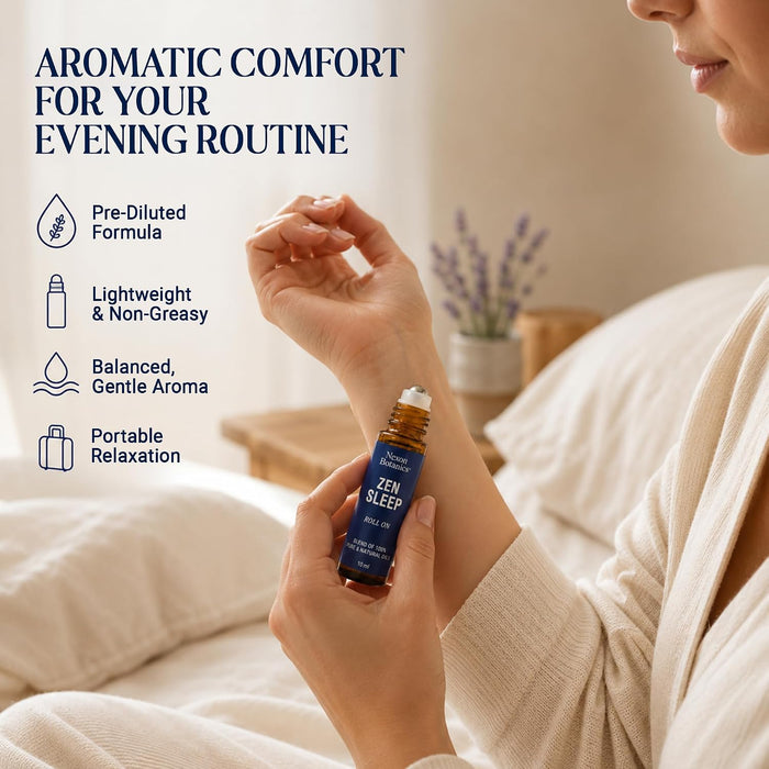 Zen Sleep Essential Oil Roll On 10-ml - Calming Blend for Deep Sleep