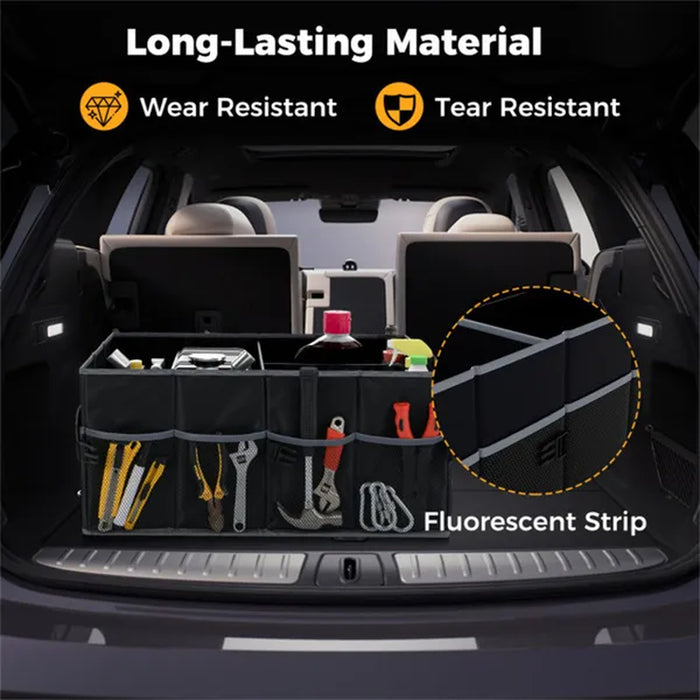 13-Gallon Non-Slip Car Trunk Organizer